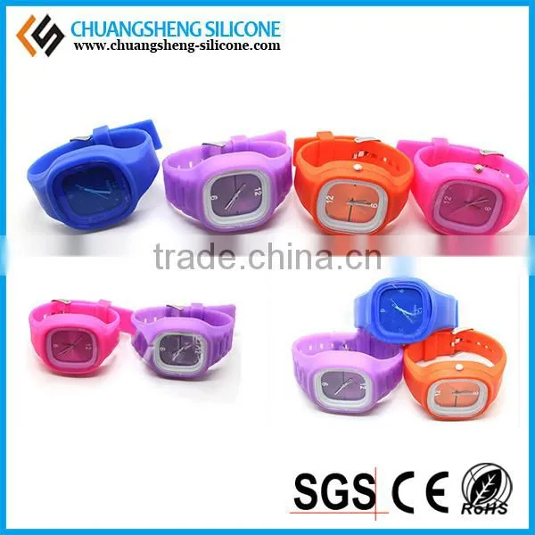 Candy Color Smart Kids Lovely Jelly Watch, Electronic Wristwatch, Silicone photo-3