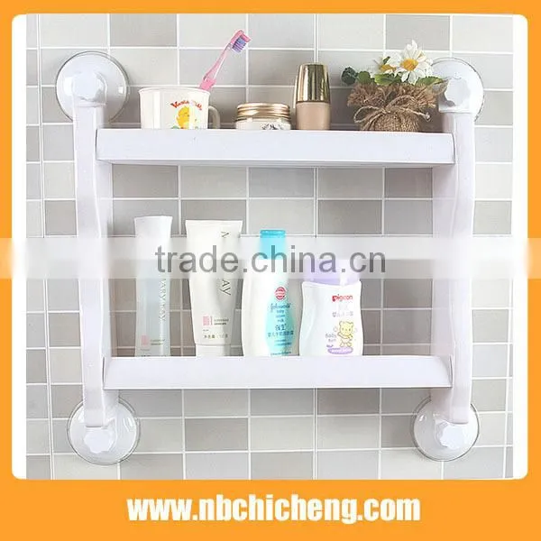 Plastic Wall Mounted Bath Jewelry Holder Unique Cosmetic Rack