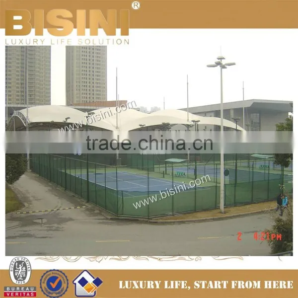 BISINI Professional Installation for Steel Structure Bridge, Design Construction Double Arc Steel Bridge (BF08-Y10045) photo-4