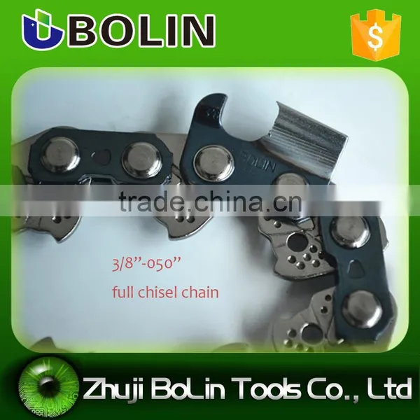 Petrol Chain Saw Wood Cutting Machine Full Chisel 3/8" Pitch Chainsaw Saw Chain photo-2