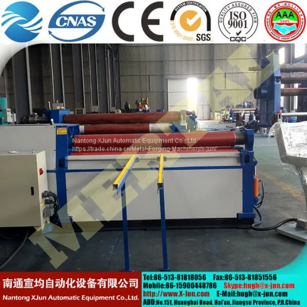 Promotional CNC Machine Plate Rolls Ce Approved CNC Plate Rolling Machine Mclw12xnc-3*1000 photo-5