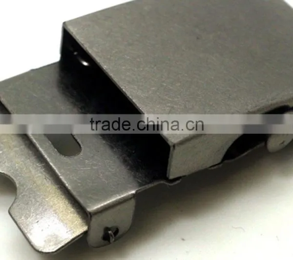 High Quality, Hot Sale1 Inch Garment Cloth Metal Stamping Steel Military Buckle Antique Nickel Plate With Tip photo-4