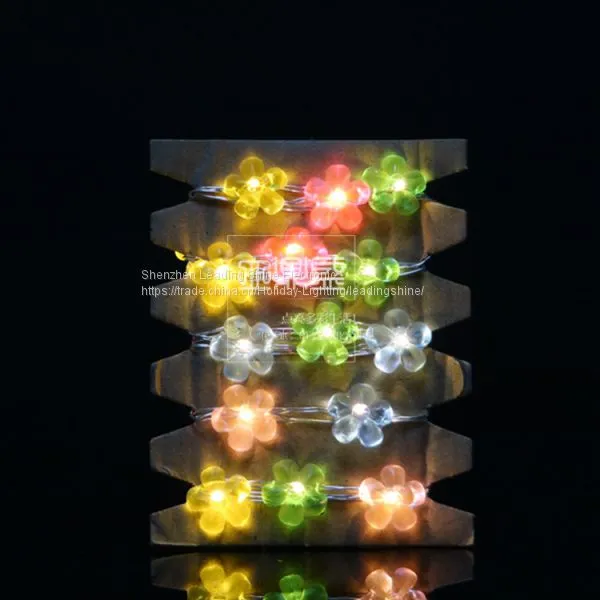 RGB-световая плумовая роза для декорации детской спальни photo-5