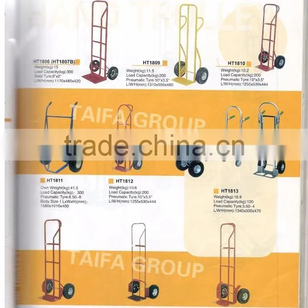 HT1313 Wholesale Tool Solid Wheel Hand Trolley Hand Truck photo-4