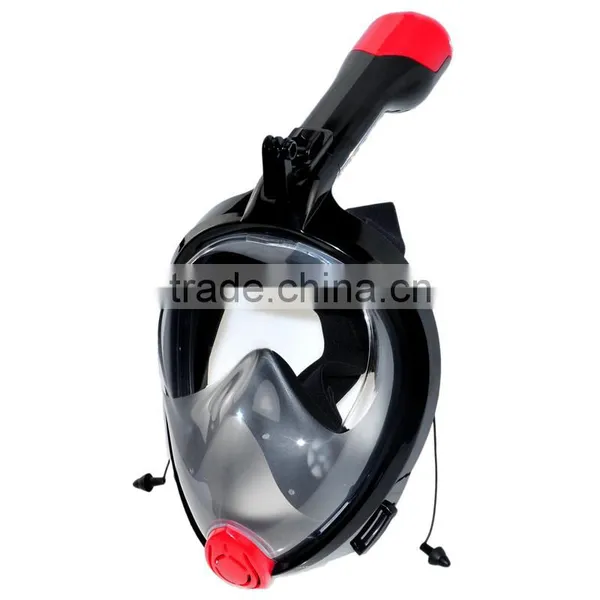 180 Panoramic View Anti Fog Anti Leak Snorkel Underwater for Adult & Youth Mask Surface Diving photo-2