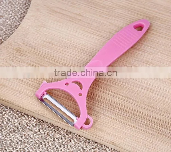 Hot Pink Stainless Steel Kitchen Potato Grater Peeler photo-6