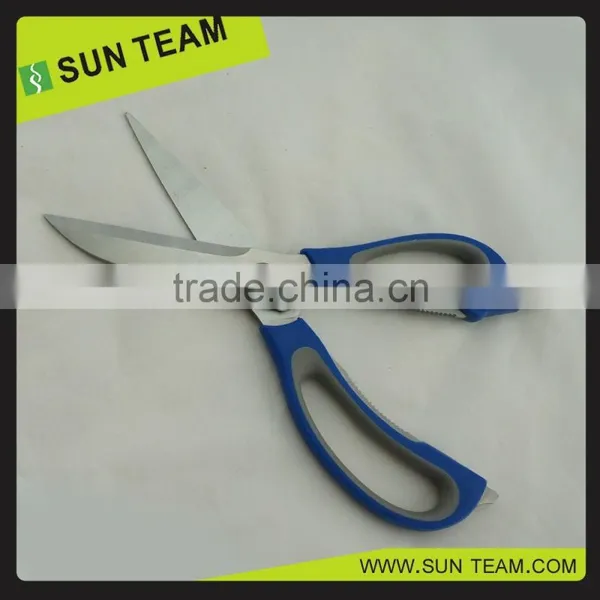 SK008 8-3/4" Best ECO-friendly Stainless Steel Kitchen Scissors photo-2