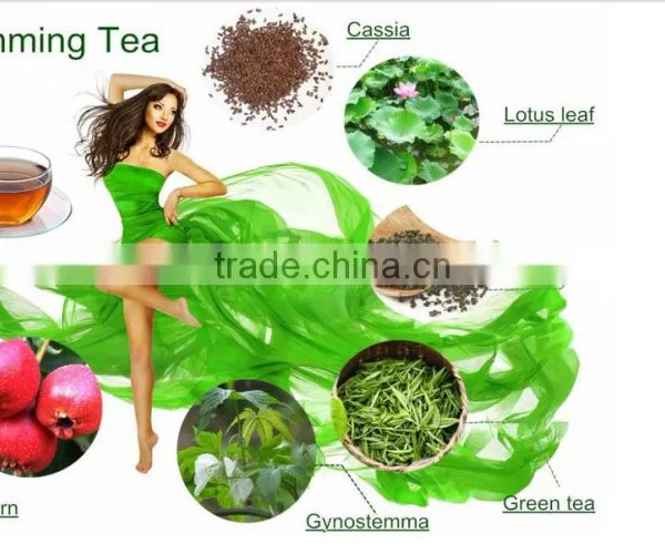 Private Label Service Wholesale Chinese Weight Loss Brand Organic Diet Tea / Slimming Tea Herbal for Colon Cleansing and Detox photo-3