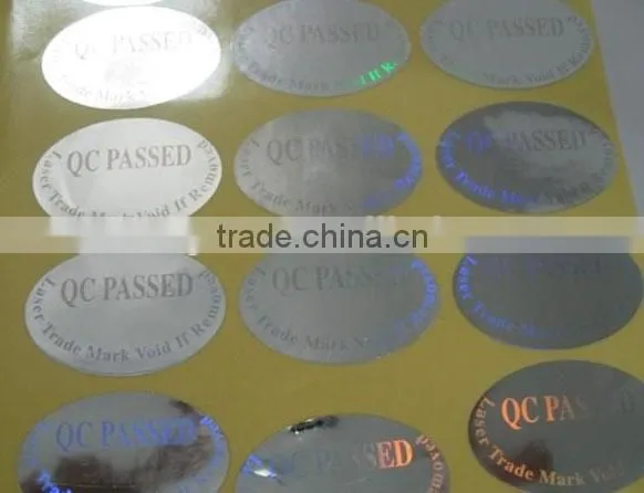 Equidistant Embossing Holographic Labels Sticker Machines photo-3