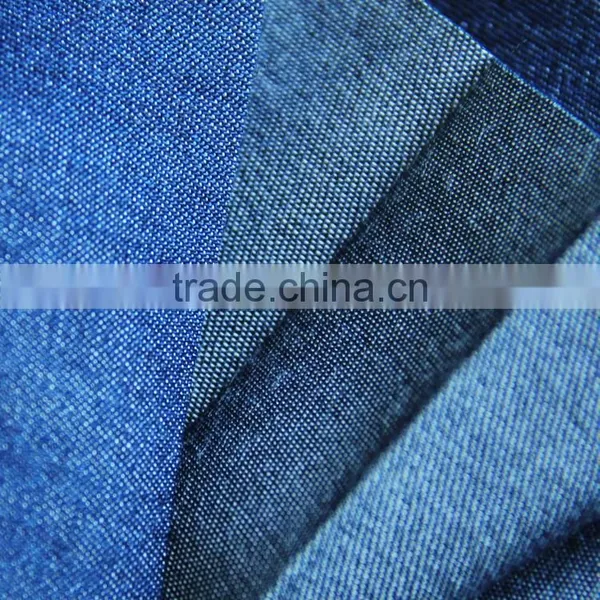 New Indigo Jeans Wear Fabric 4oz Slub Tencel Jeans Fabric photo-6