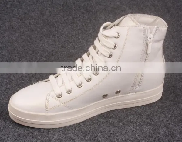 Brand Women Leather Shoes Womens Comfortable Boot in Stock photo-3