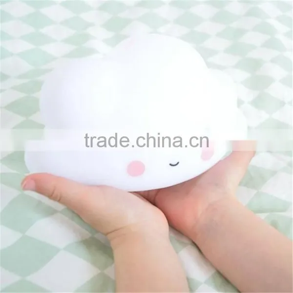 Hot Sale Good Quality Baby Room Decoration Cute Luminous Toy Lamp Smiling Clouds Shape Led Light Luminous Toy photo-2