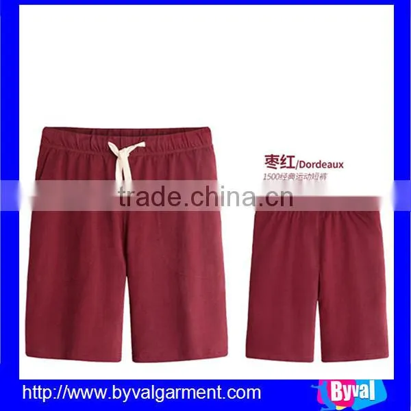 Hot Sale Man's Blank Short Pants 100%Combed Cotton Dry Fit Shorts photo-3