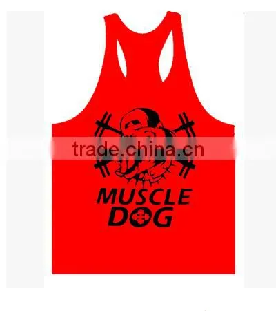 2016 Trade Assurance 100% Cotton Custom Print Athletic Tank Top photo-6