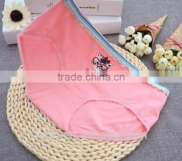 Cheap Price Colorful Underwear Teen Girls Cartoon Briefs Comfortable Panties photo-5
