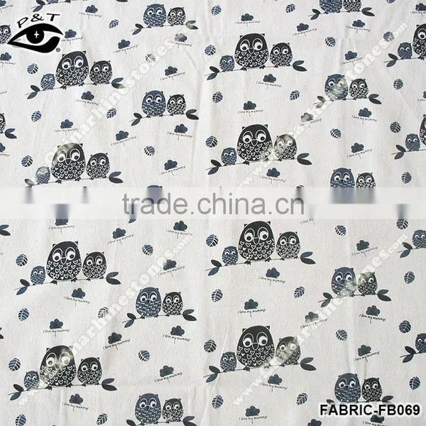Night Owl Design 100% Linen Fabric Linen Fabric Wholesale Small Minimum Request photo-3