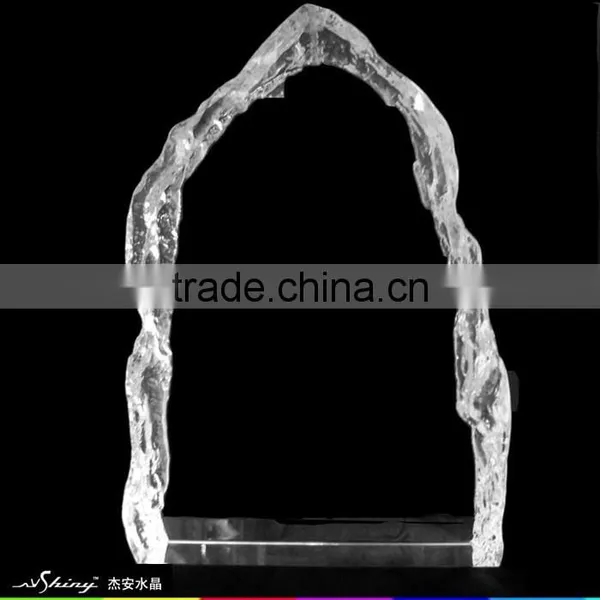 Wholesale Blank Crystal Iceberg Award /trophy For Souvenirs Office Decoration JKC-0117 photo-3