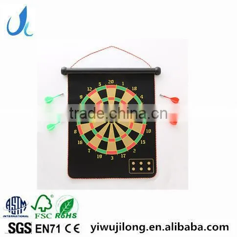 2017 Hot Sale Safe Double-sided Magnetic Dart Board for Children Toys