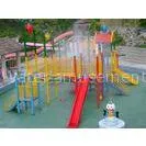 Outdoor Kids Water Playground With Water Slide and Water Toys for Outdoor Water Park