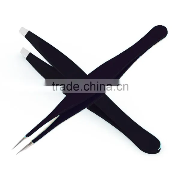 Slanted and Pointed Tweezers Set/ Eyebrow and Ingrown Hair Tweezers/ Splinter Tweezers photo-4