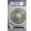 Rechargeable Fan With Lamp and Solar Panel
