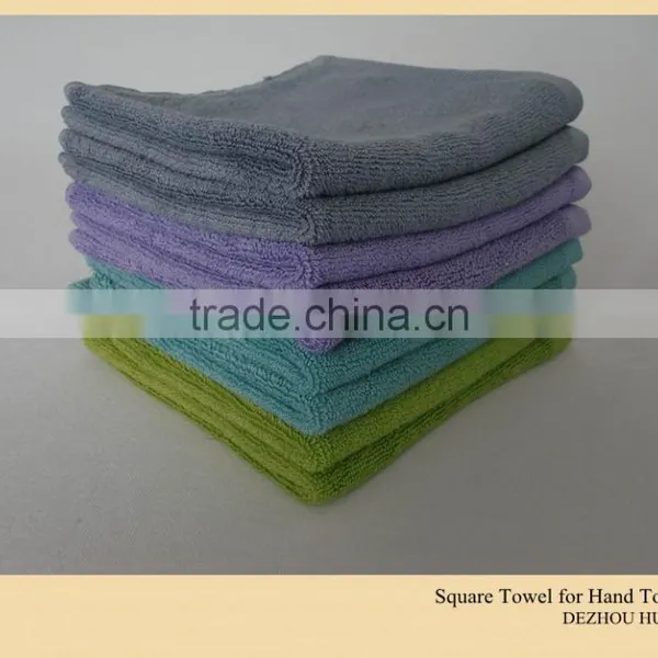 Competitive New Arrival Hot Sale Bamboo Cotton Square Hand Towel photo-4