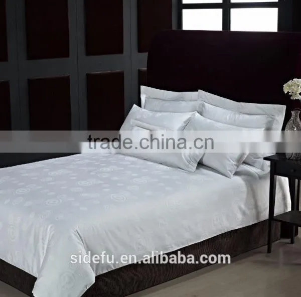 Popular Cheap Jacquard Luxury Hotel Cotton Bed Linen photo-2