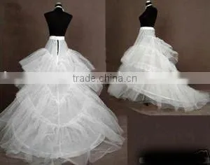 Latest Style High Quality Tulle Bustle Skirts Organza Bustle Bridal Wedding Petticoats a5