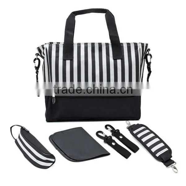 5pcs Nappy Pouch Changing Mat Adult Baby Diaper Bag photo-6