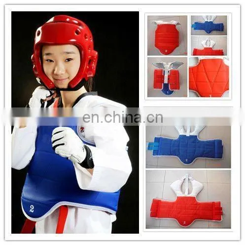 Reversibe TKD Body Protector/ Taekwondo Chest Guard