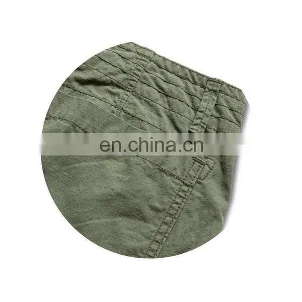 2017 New Design Fashion Wholesale Custom Army-green Cotton-Ripstop Shorts photo-6