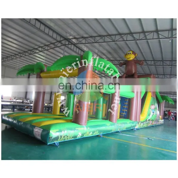 PVC Inflatable Obstacle Course Inflatable Forest Obstacle Inflatable Sport Game photo-2
