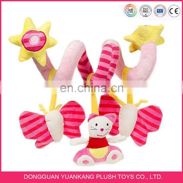 Baby Bed Crib Hanging Plush Activity Spiral Toy photo-6