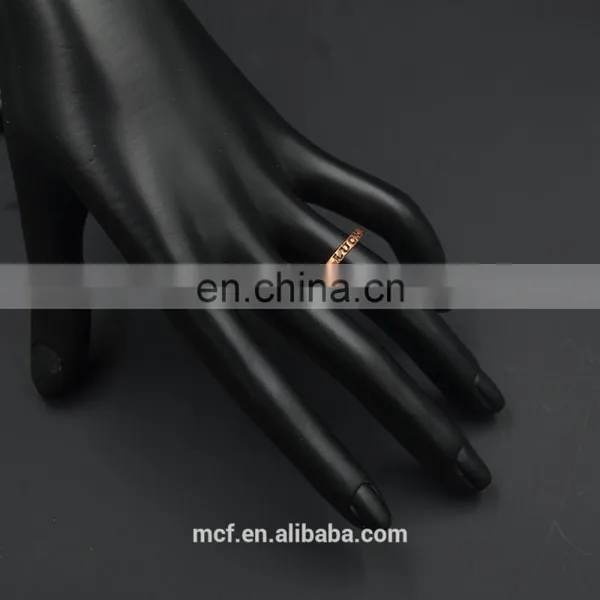 MCR-0046 Fashion Latest Gold Novel Lucky Stone Finger Ring photo-4