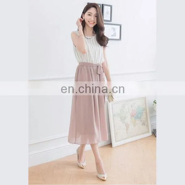 Wholesale Korean Style Women Wear New Model Casual Dress for Women photo-3
