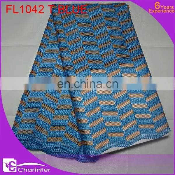 Fashion Embroidery Lace/african Lace Fabric/african Tulle Lace/african French Lace /charinter Lace FL1042 White Color photo-5