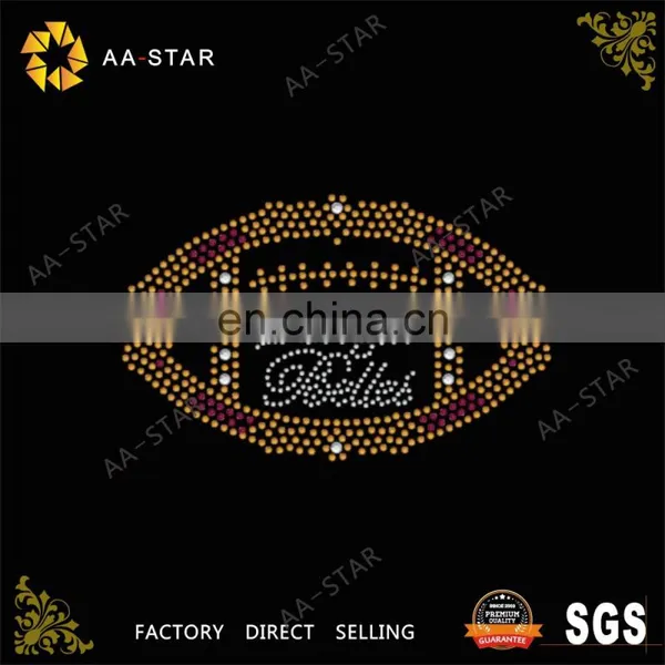 Bengal Belles Rhinestone Greek Letter Transfer