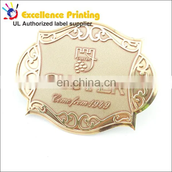 Professional OEM Supply Customized Aluminum Metal Sticker photo-5