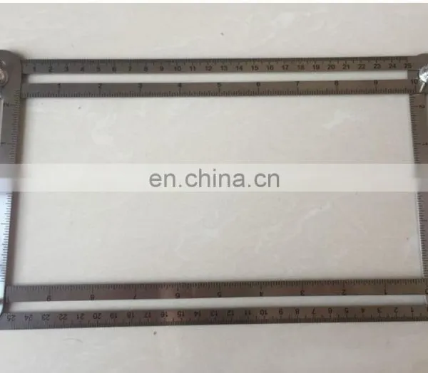 High Quality Stainless Steel Angleizer Template Tool Multi-angle Ruler photo-4