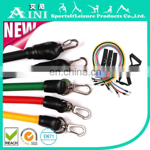 11pcs Gym Bands Set,Exercise With Resistance Bands,yoga Bands