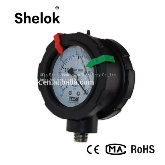 High Pressure Water Manometer, PP Pressure Gauges photo-5
