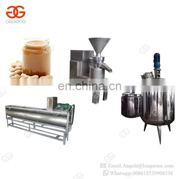 Hot Sale Automatic Continuous Groundnut Peanut Butter Making Machine Hummus Sauce Sesame Tahini Production Line photo-3