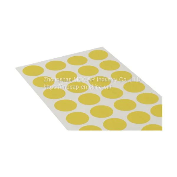 Polyimide Discs Adhesive Tape Plastic Masking Tape for Power Coader Masking photo-3