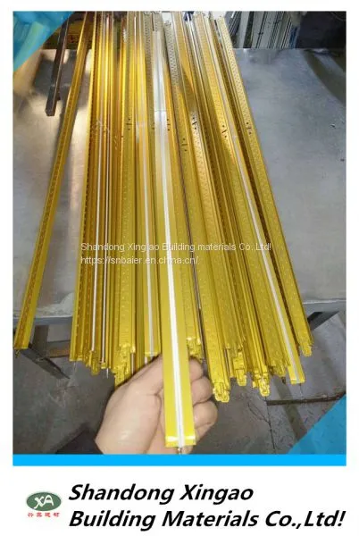 Gold-Plated Surface, T-Grid/Bar With White Bottom Center Line, Export to Vietnam. photo-5