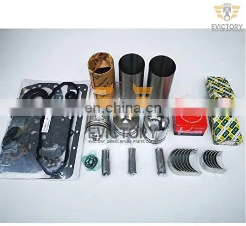 for Mitsubishi S3E Engine Gasket Bearing Piston Ring Liner Kit photo-2