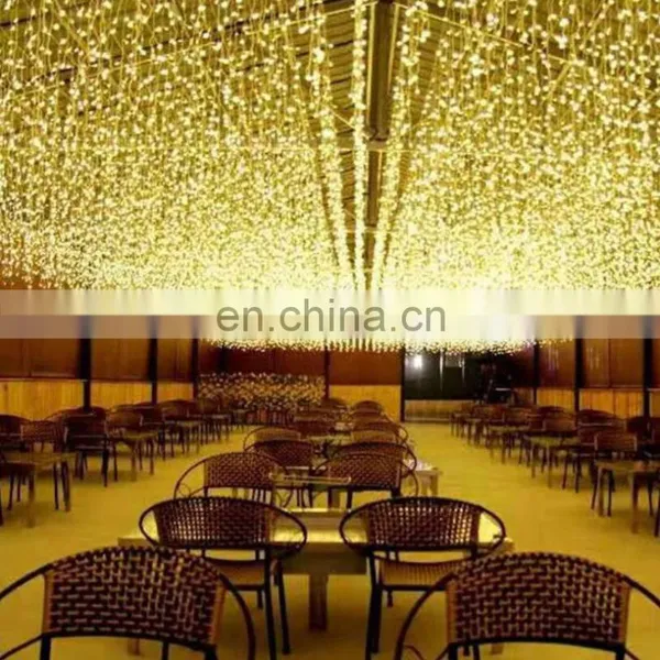 IP65 Warm White Customized LED Fairy String Lights Christmas Party Wedding Holiday Decoration Garland Light String photo-5
