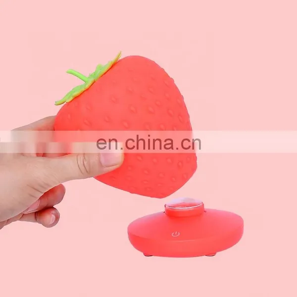 Colorful Touch Sensor Led Bedside Lamps Soft Silicone Soft Baby Night Light for Kids photo-3