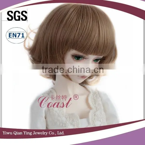 Short Cute Dark Brown Bob Doll Wigs for Sale photo-3