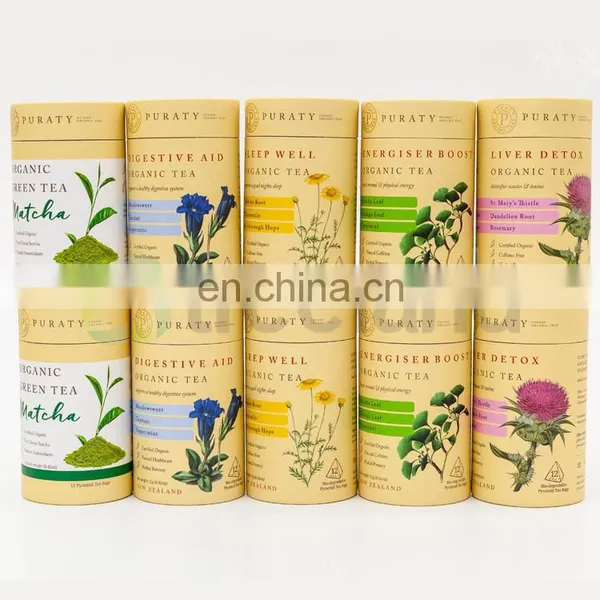 Food Grade 3 Piece Telescoping Cardboard Tube Pack photo-5