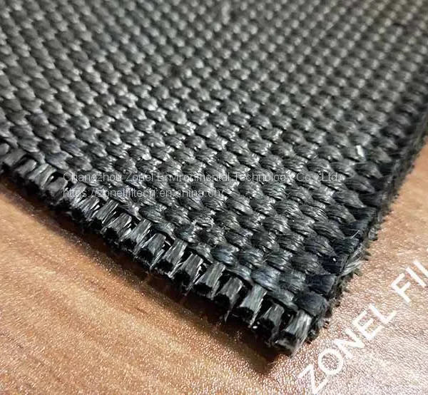 Basalt Air Slide Fabrics, Basalt Air Slide Belt, Basalt Air Slide Membrane, High Temprature Air Slide Cloth photo-2